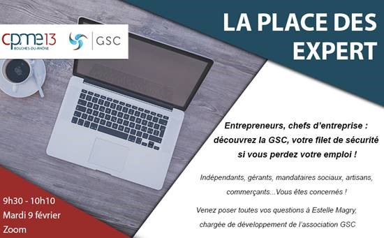 La place des experts - association GSC & CPME13