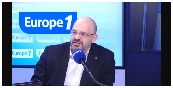 Europe 1 – Interview d’Anthony Streicher, président de l’association GSC